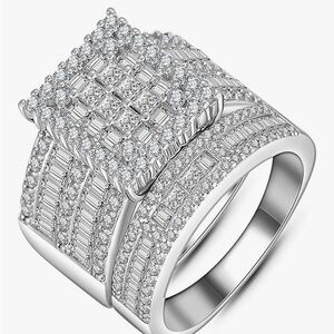 New - Women’s Wedding Band Set